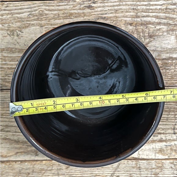 Italy, Made in. Bitossi (?) Burnt Orange with brown interior. MCM, later? - Picture 7 of 11